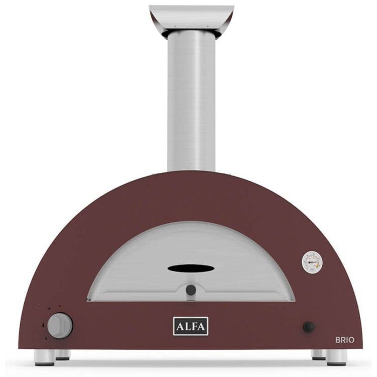 Alfa Brio 27-Inch Outdoor Countertop Propane Gas Pizza Oven